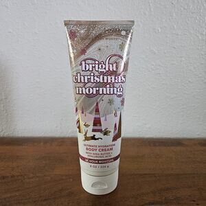 Bath & Body Works Bright Christmas Morning Body Cream NEW 8oz